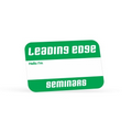 Rectangle Stock Satin Lapel Sticker (2"x3")